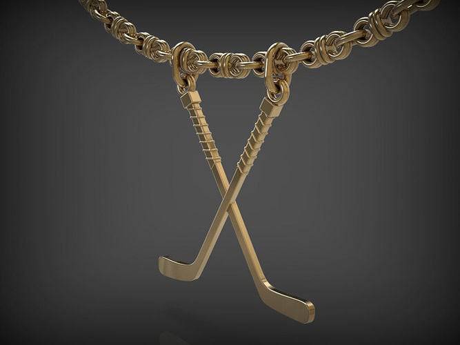 SS 14k Yellow Gold Plated NHL Washington Capitals LG Necklace, 18 Inch -  The Black Bow Jewelry Company