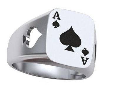 Lucky Ace Unisex Ring