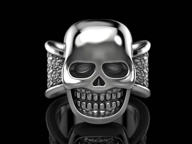 Smiling Skull Ring | Loni Design Group Rings $578.38 | 10k Gold, 14k ...