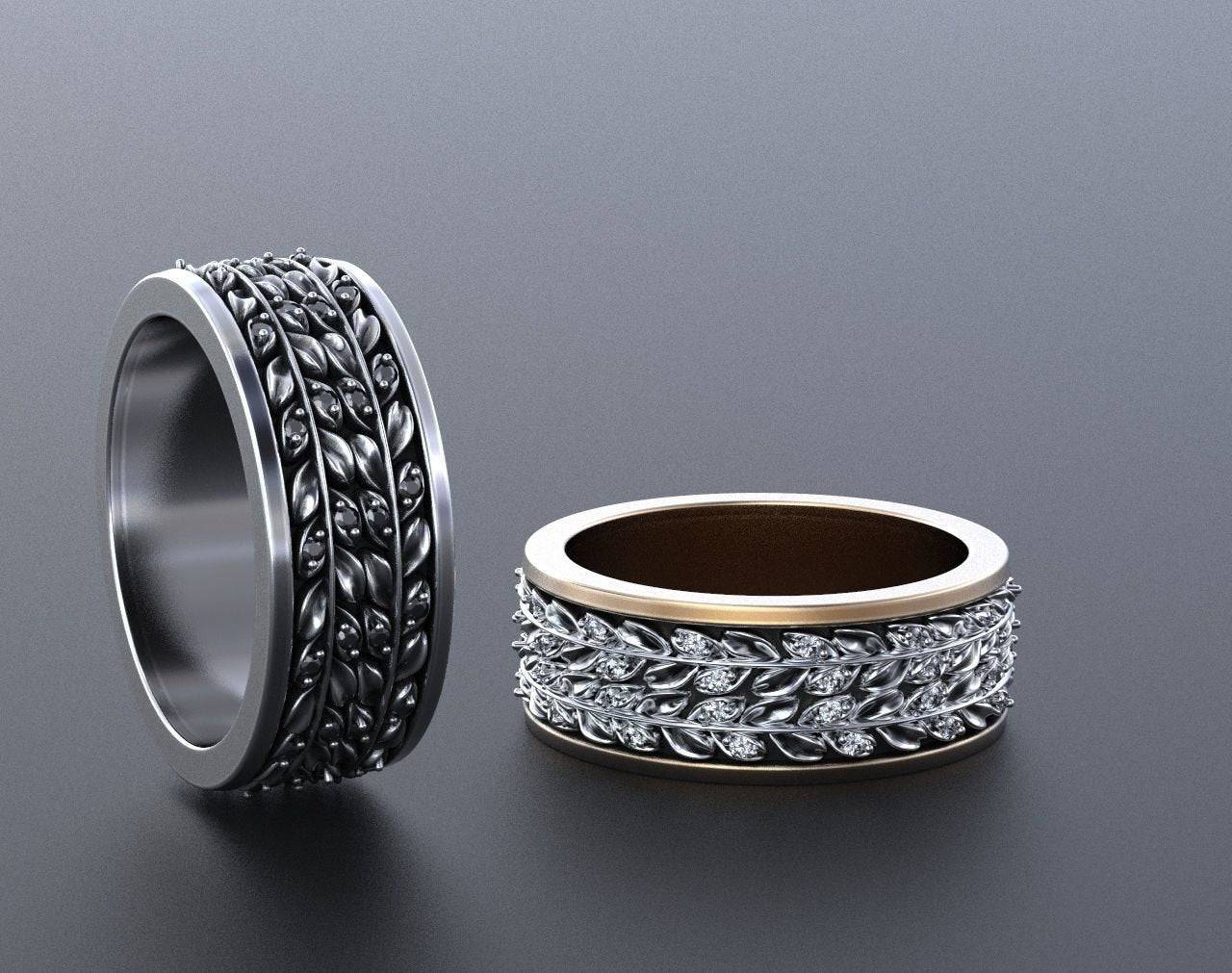 Fern Leaf Ring | Loni Design Group Rings $1,137.28 | 10k Gold, 14k Gold ...