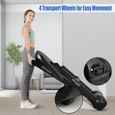 Treadmills with 4 wheels