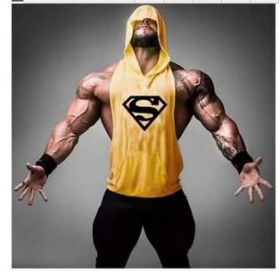 Man Superman Fitness Tank Top For Gym