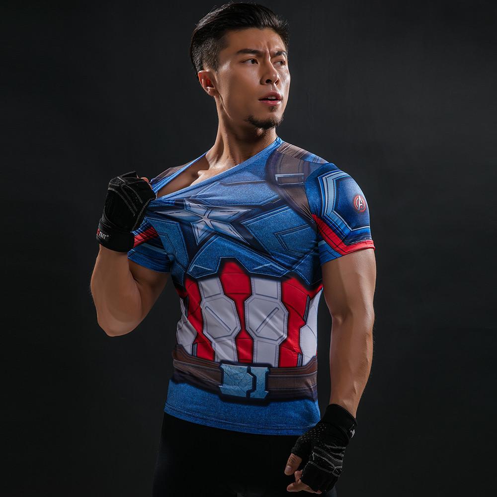 Captain America Bodybuilding activewear for Avengers lovers