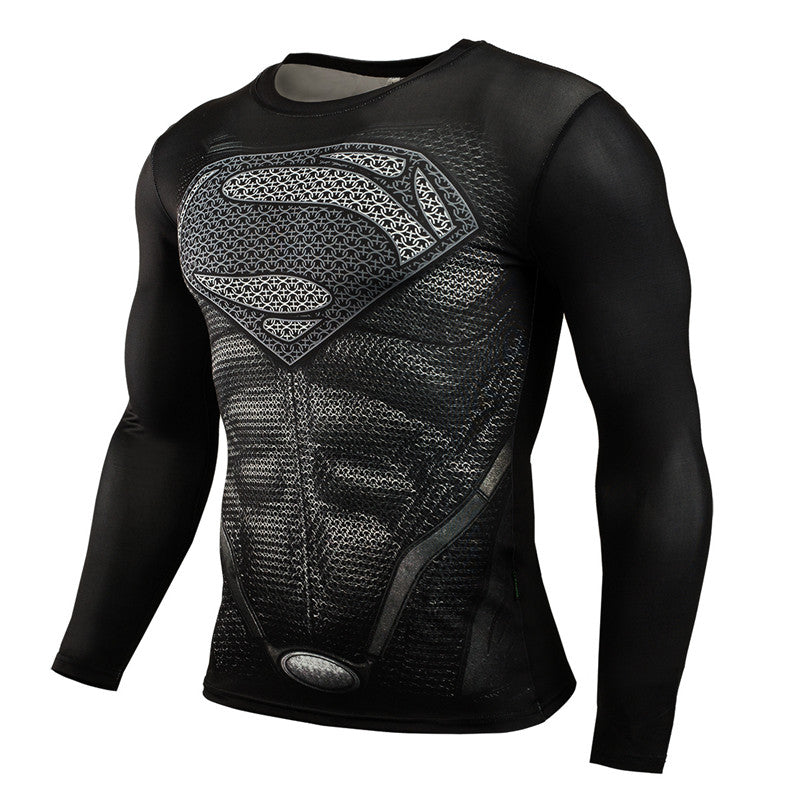 t shirt superman musculation