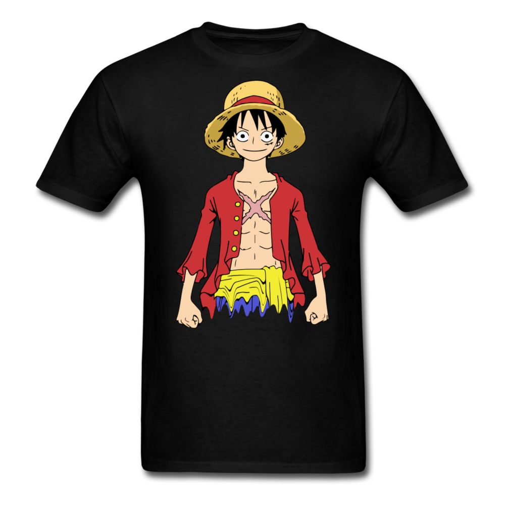 Luffy Drip One Piece Anime T Shirt Graphic Tees Store