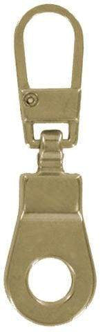 Ohio Travel Bag--1 5/8 Shiny Nickel, Zipper Pull Replacement