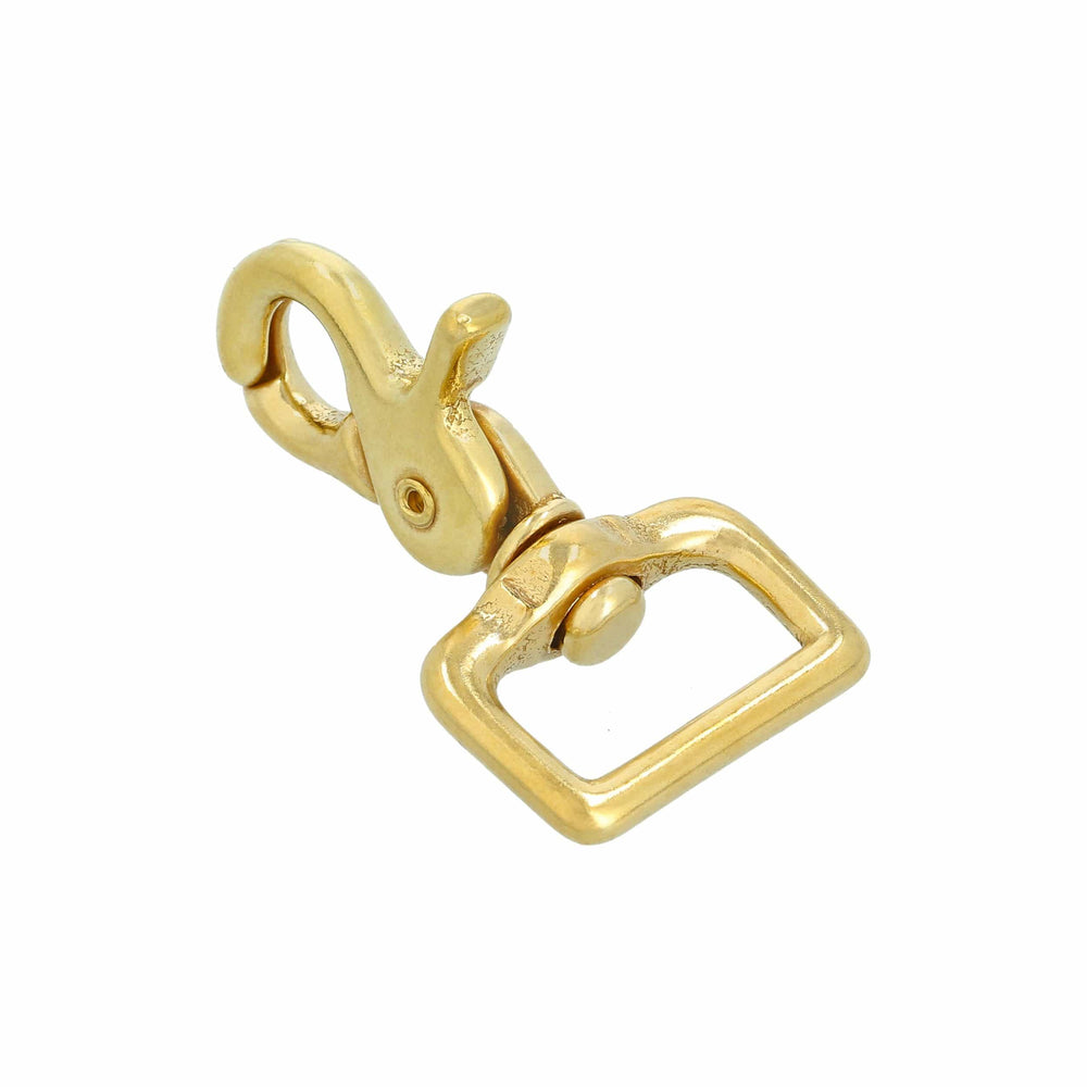 2 Pack 1″ Solid Brass Swivel Snap – Shallow Creek Bits