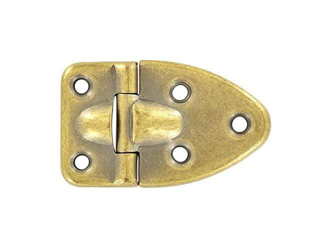 Ohio Travel Bag Trunk Lock, 3-1/2 inch, Antique Brass Finish, Steel, G-1-ANTB