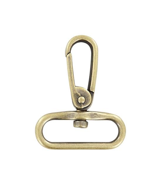 Lever Swivel Snap- Brass, Nickel, Antique Brass