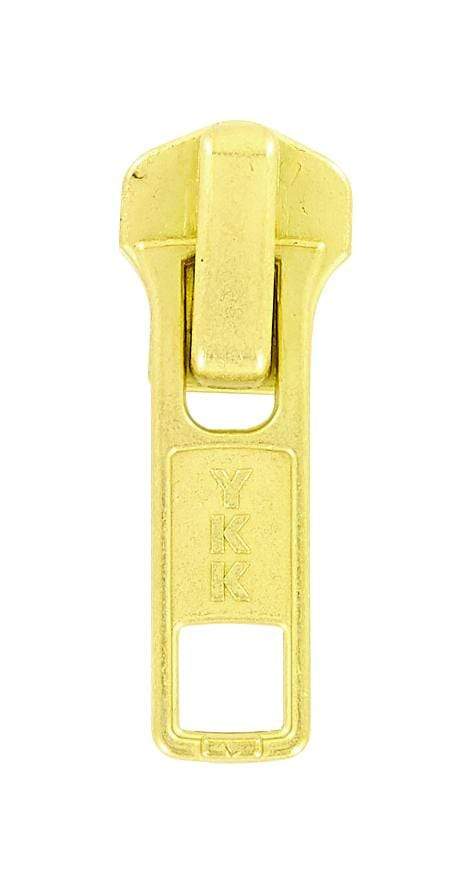 5 Nickel, Metal, YKK Auto Lock Zipper Slider, Zinc Alloy, #5M-5-NP