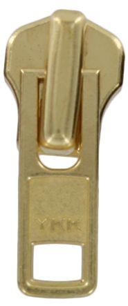 7 Nickel, Metal, YKK Auto Lock Zipper Slider, Zinc Alloy, #7M-1-NP