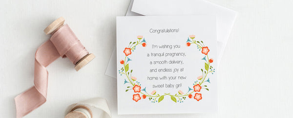 Things To Write On A Baby Shower Gift Card