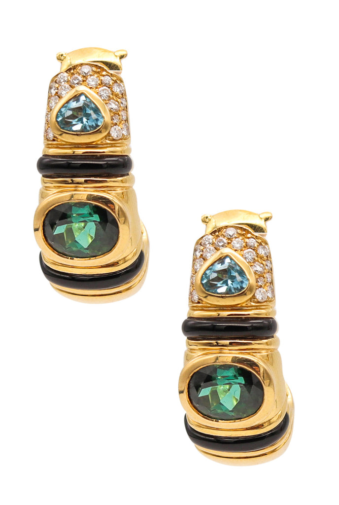 Marina B. Milan Earrings In 18Kt Yellow Gold With  Cts In Diamonds –  Treasure Fine Jewelry