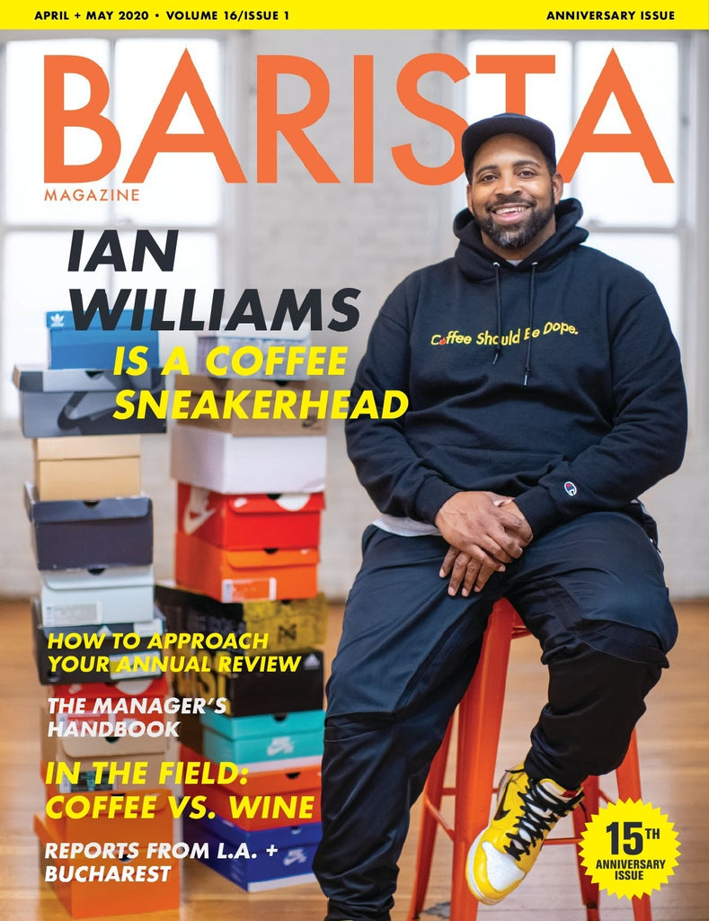 Barista Magazine Cover April/May 2020