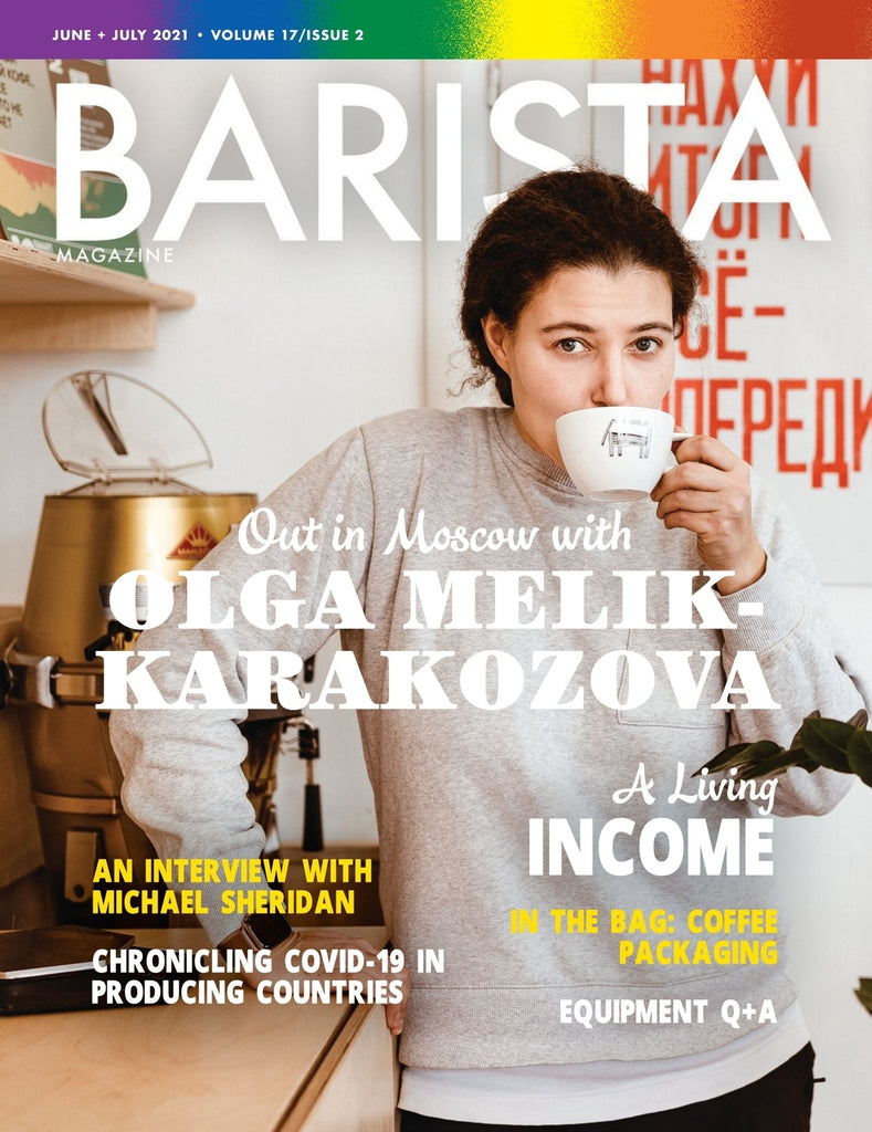 Barista Magazine Cover June/July 2021