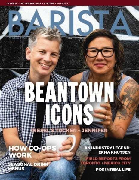 Barista Magazine Cover October/November 2018