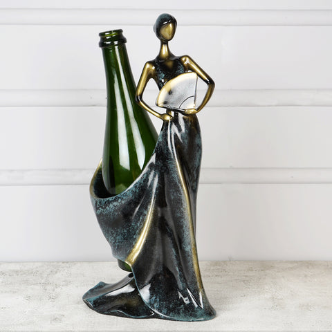 Belle Femme Antique Bottle Holder