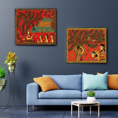 Under the Bodhi Tree Canvas