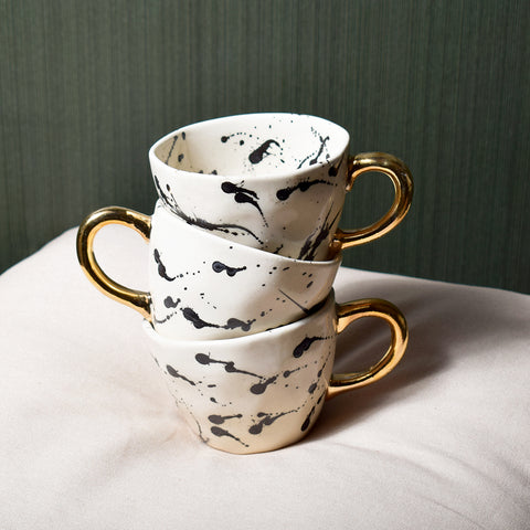 Bohemian Inked Tea Cups - The Artment