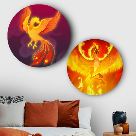 Mythical Phoenix Canvas