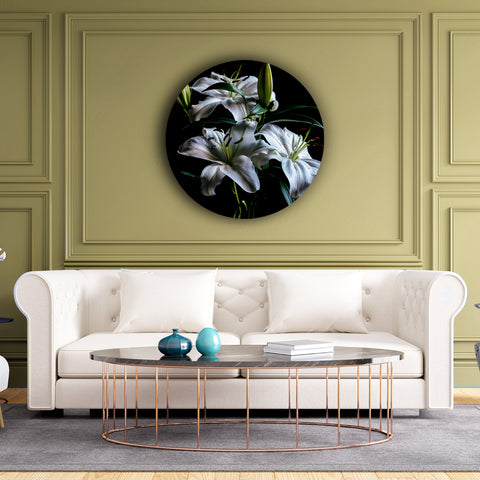 Dramatic Madonna Lily Canvas