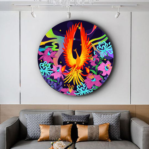 Graceful Phoenix Canvas