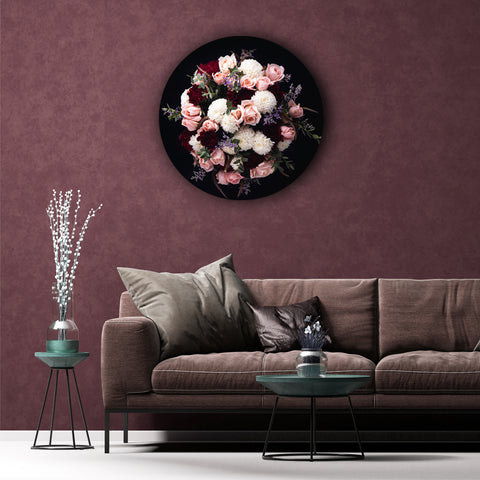 Pretty in Pink Flowers Canvas