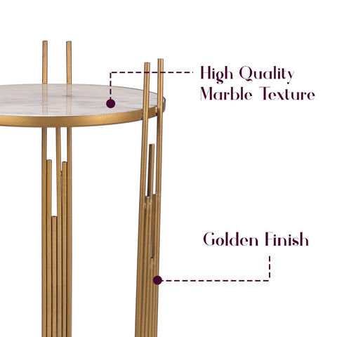 Modern Art Luxury Marble Side Table