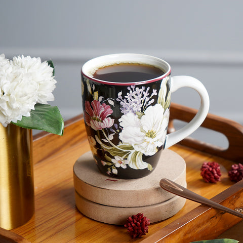 Victorian Black Royalty Mug