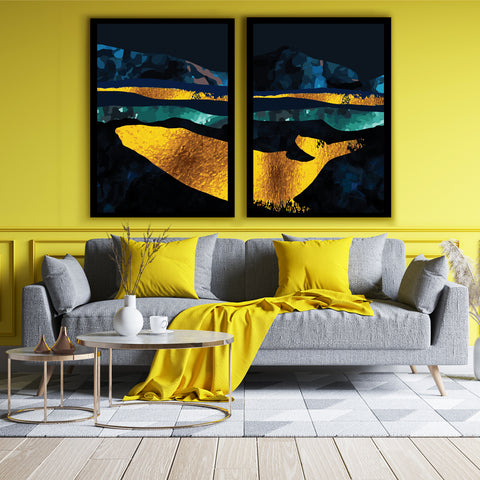 Golden King of the Sea Canvas