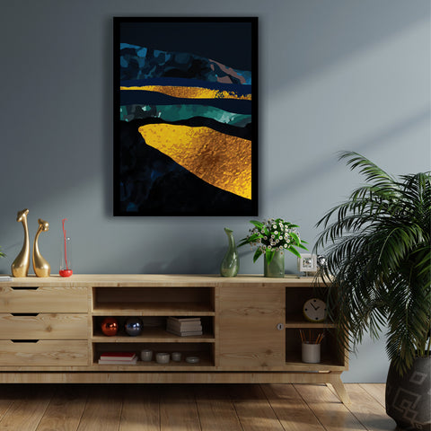 Golden King of the Sea Canvas