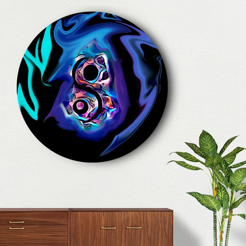 Abstract Yin and Yang Canvas