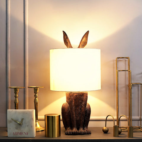 Modern Art Rabbit Table Lamp