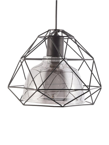 Caged Hanging Lamp