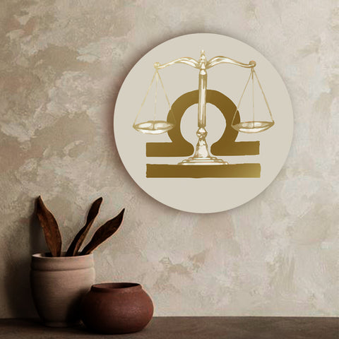 Fueled with Peace Libra Canvas