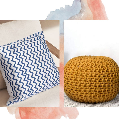 Cushions and Pouffes - The Artment
