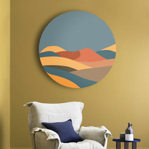 Among the Seas and Hills Canvas