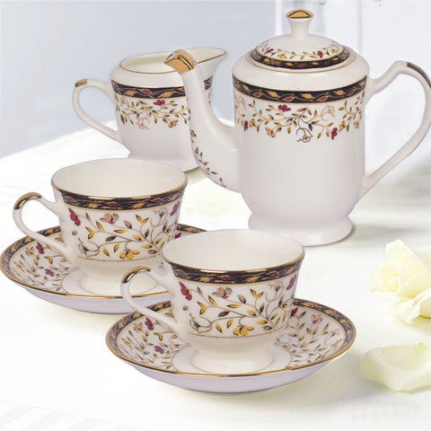 Victorian Fleur Tea Set