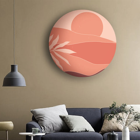 Peachy Days and Nights Canvas