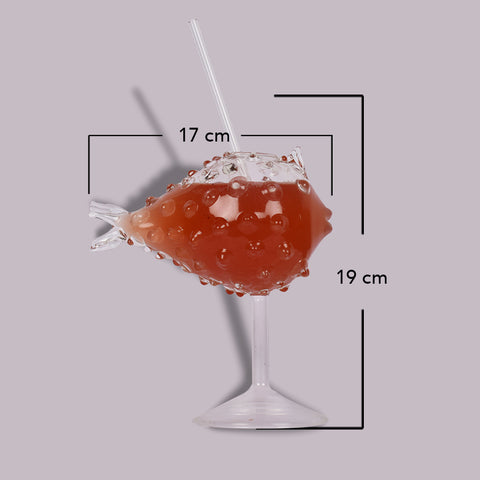 Pufferfish Cocktail Glass - The Artment