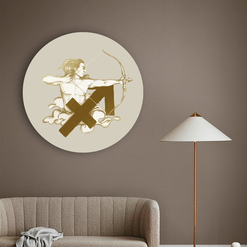 Enthusiastic Sagittarius Canvas