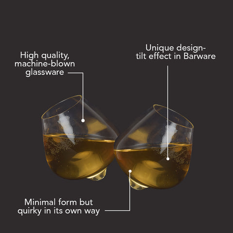 Tip-Toe Shell Whiskey Glass