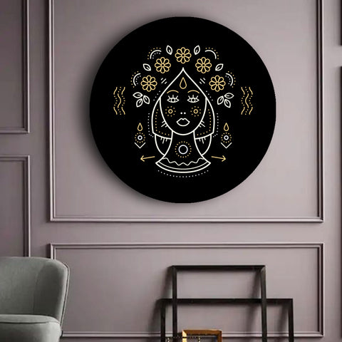 black-and-gold-zodiac-canvases-virgo