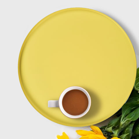 POP Yellow Serving Tray - The Artment