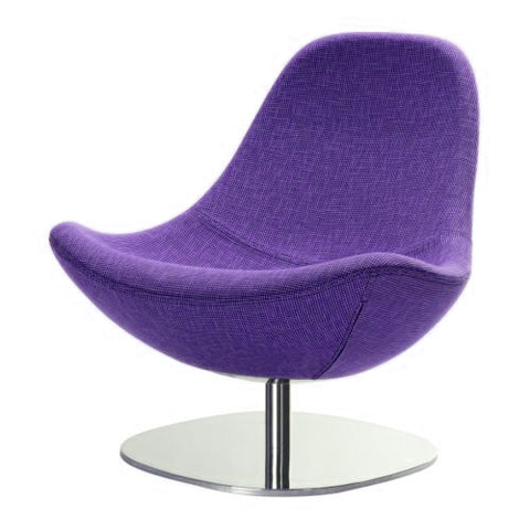Monochrome Purple Bubble Chair