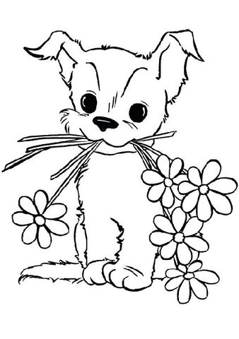 Biscuit The Puppy Coloring Pages