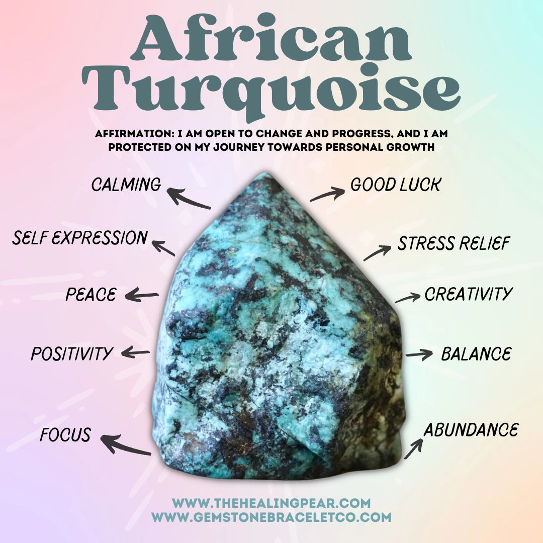 African Turquoise Properties