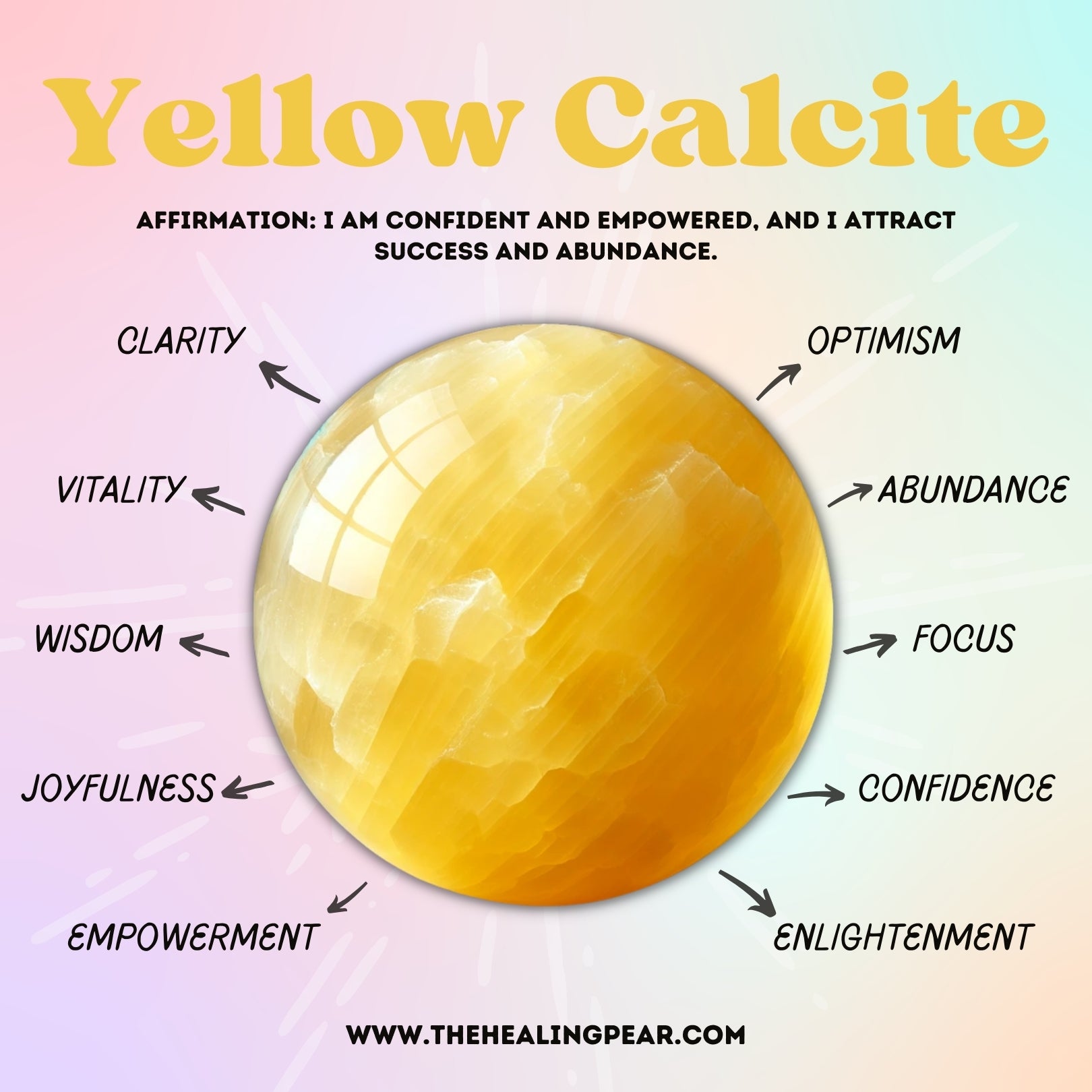 Yellow Calcite Properties