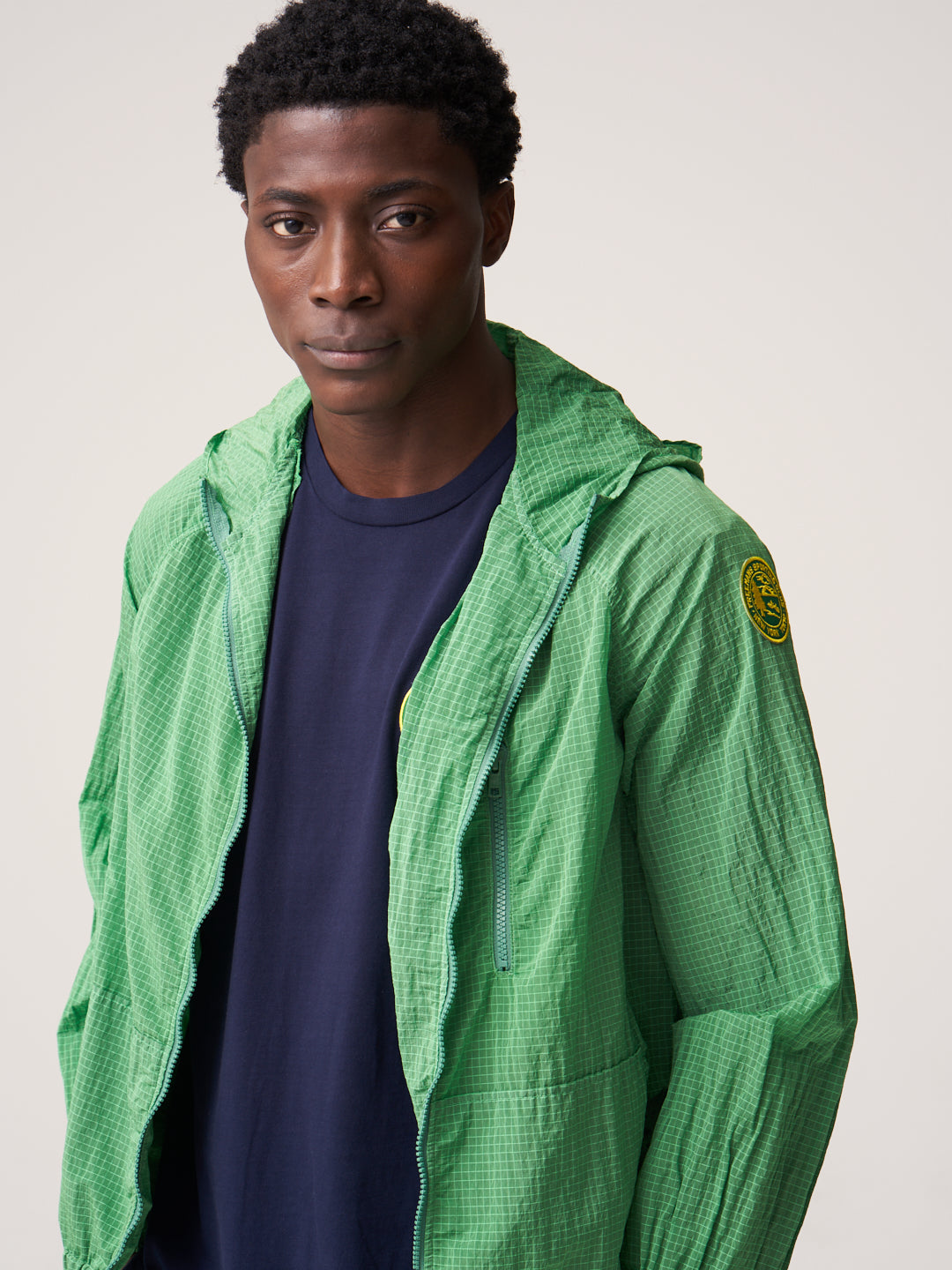 Hooded Rain Jacket - Green