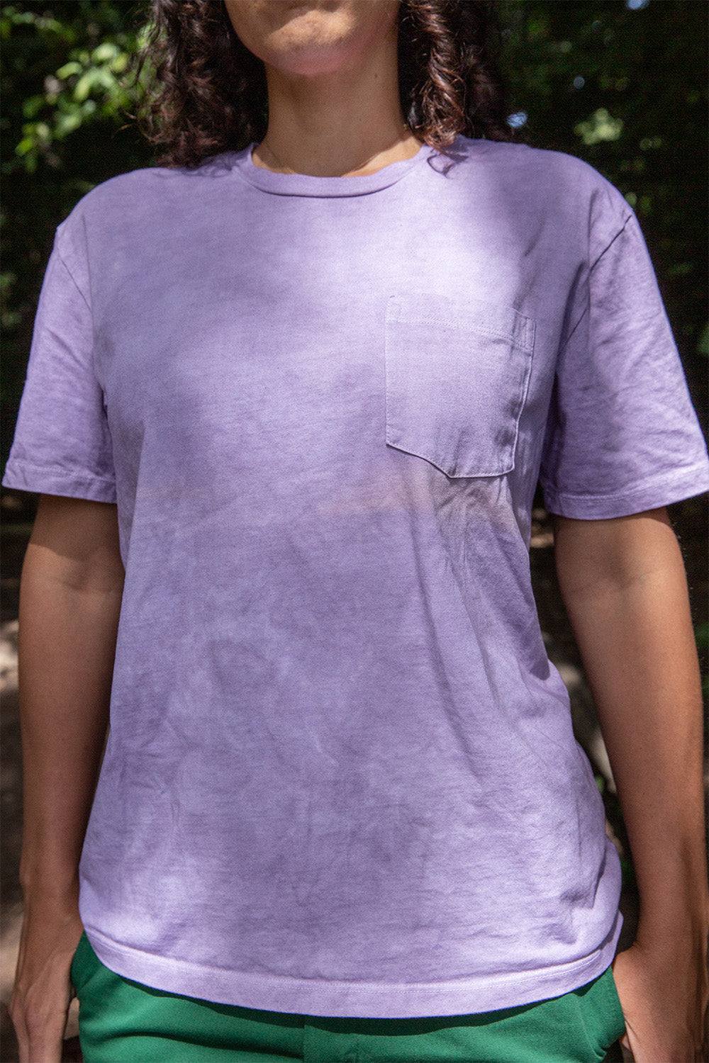 FSC X ADB Botanical Natural Dyed T-Shirt - Borage